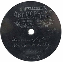 Berliner's Gramophone 701 X